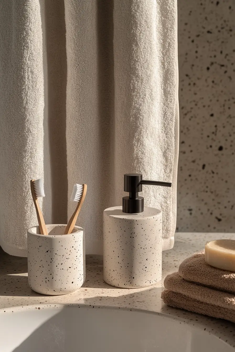 small bathroom accessories